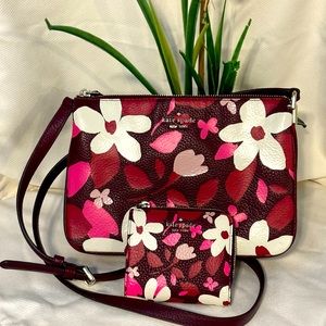 Kate Spade Leila Triple Gusset Crossbody with Wallet